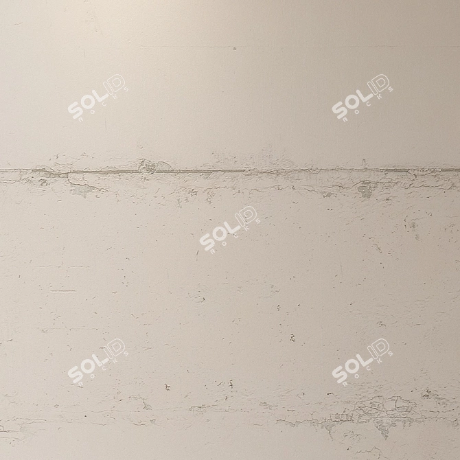 Seamless 4K Plaster Texture 3D model image 3