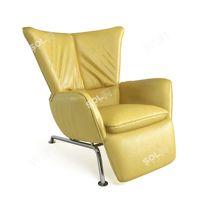 I4 Mariani "Single" Armchair | Stylish Italian Design 3D model image 1