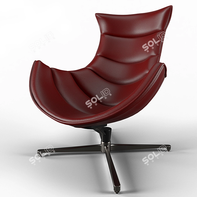 Modern Armchair No12 3D model image 1