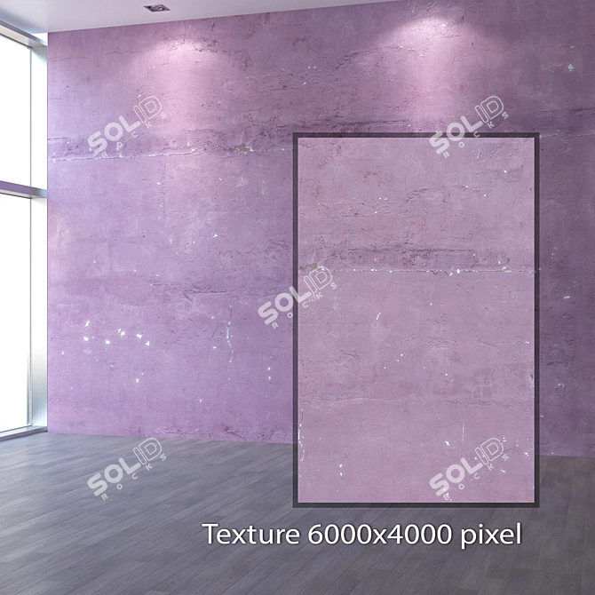 Seamless Plaster Texture 3D model image 2