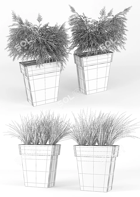 Stylish Outdoor Planter - IL VASO 3D model image 3