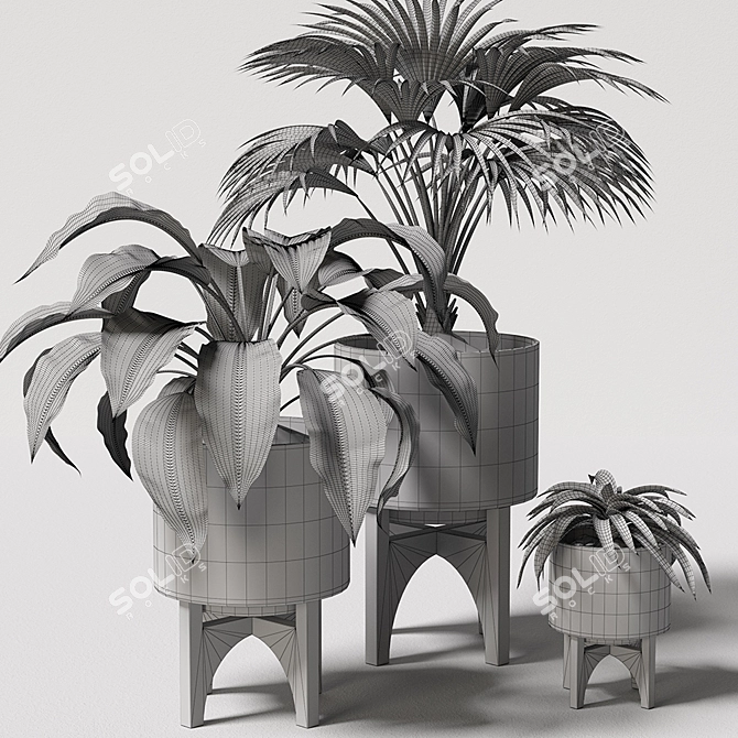 Versatile Plants Set 07: 3D Models for V-Ray and Fstorm 3D model image 3