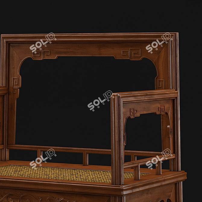 Late Ming Early Qing Chair - Antique Beauty 3D model image 2