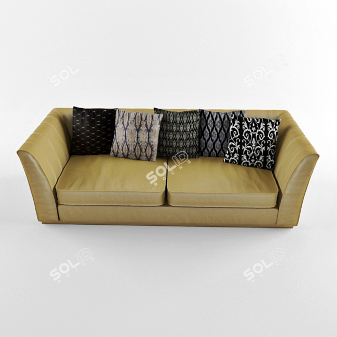 Classic Sofa 3D model image 2