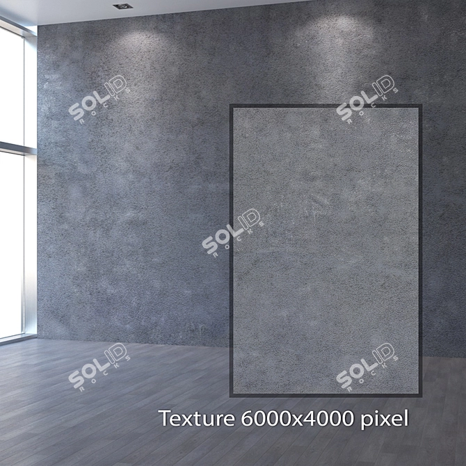 Seamless 4K Plaster Texture 3D model image 2