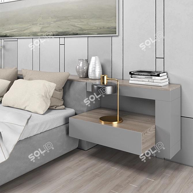 Bedroom Set: 3D Visualizations 3D model image 2