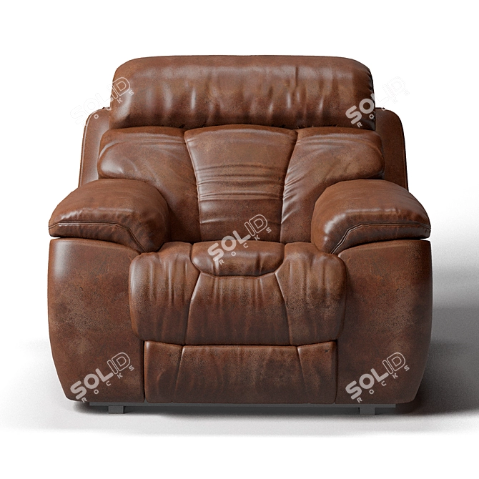 
Elevate & Swivel Electric Armchair 3D model image 2