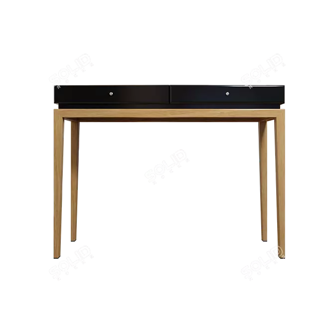 Elegance in Motion: Static Dressing Table 3D model image 2