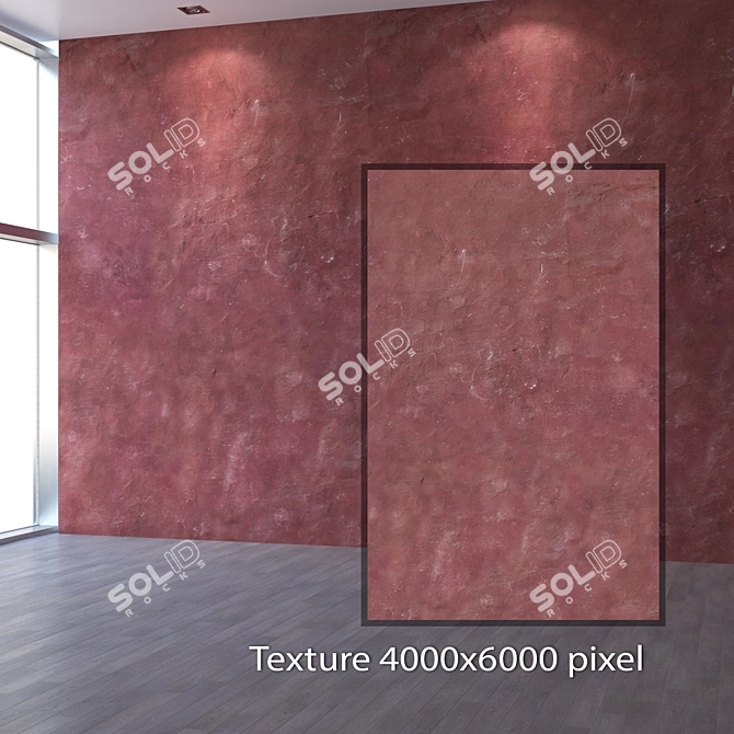 Artisan Seamless Plaster 3D model image 2