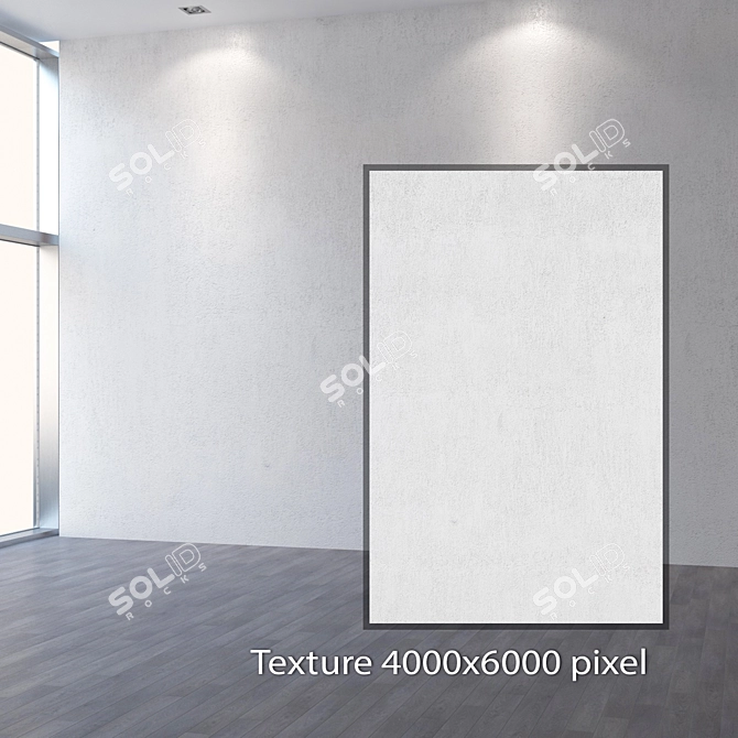 Title: Seamless 4K Plaster Texture 3D model image 2