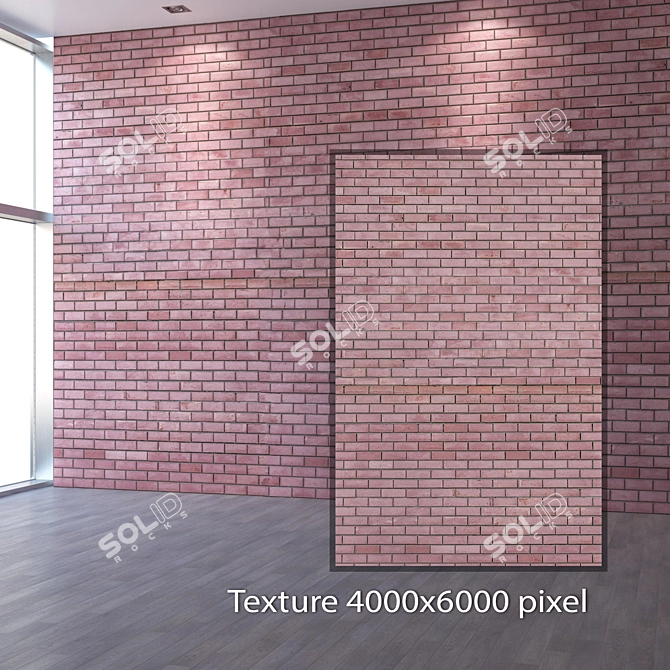 Seamless Brick Texture | 4K Resolution 3D model image 2