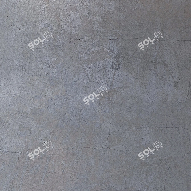 Seamless 4K Concrete Wall Texture 3D model image 3