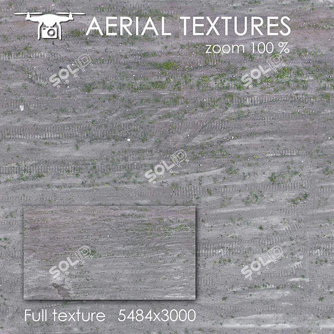 Aerial Earth 4k Texture 3D model image 1