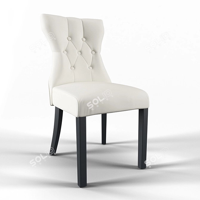 Modern Maison Rouge Dining Chair 3D model image 1