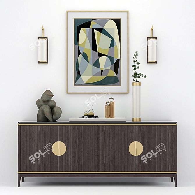 Bilbao Archive: FRATO Furniture Set 3D model image 1