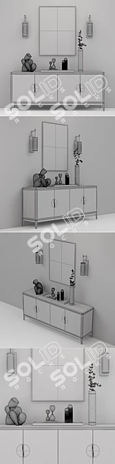 Bilbao Archive: FRATO Furniture Set 3D model image 3