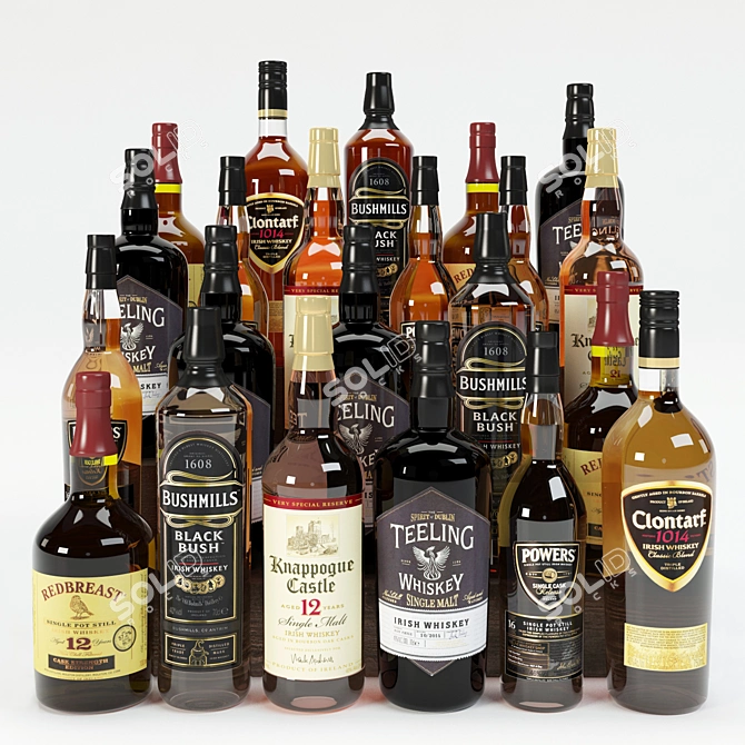 Premium Spirits Collection - 3D Models 3D model image 1