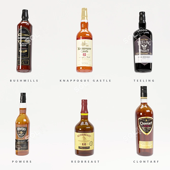 Premium Spirits Collection - 3D Models 3D model image 2