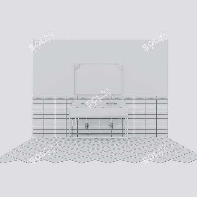 Title: Archived Bathroom Design 3D model image 2