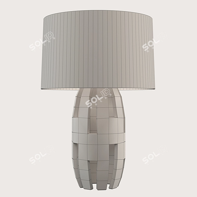 Contemporary Naomi Pendant Light 3D model image 2