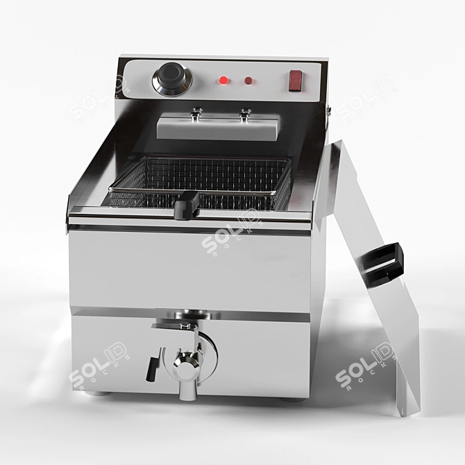 Max Modeled Fryer (Corona Rendered) 3D model image 1