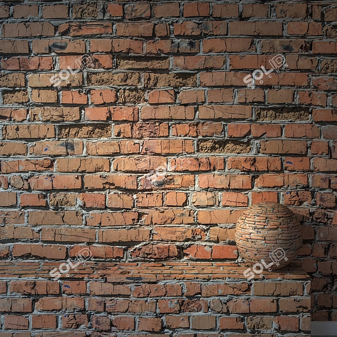 High-Res Brick Texture Pack 3D model image 3