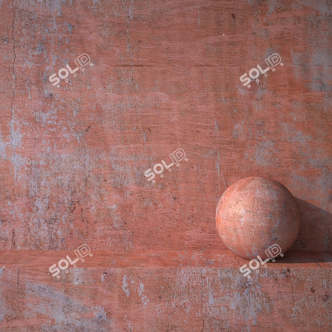 Title: High-Resolution Plaster 48 Design 3D model image 1