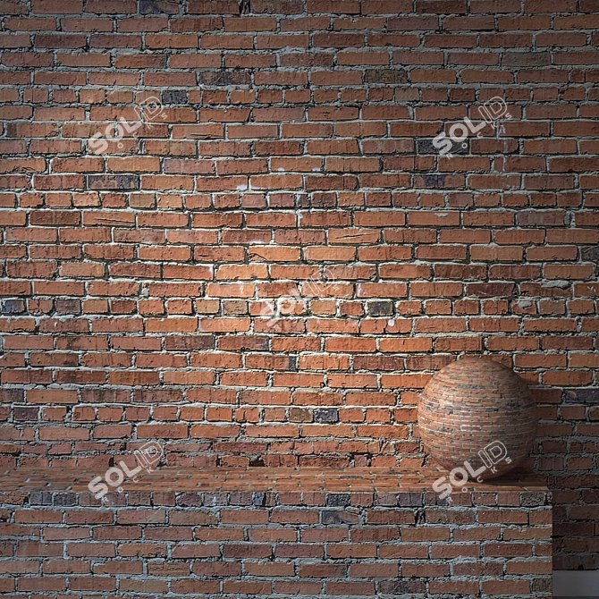 Title: High-Resolution Brick Collection 3D model image 3