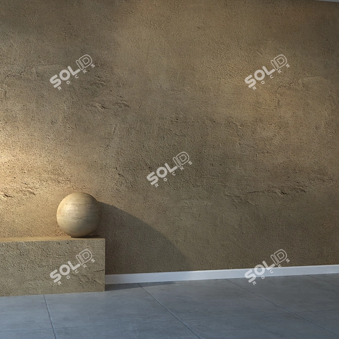 High Resolution Plaster 3D Model 3D model image 2