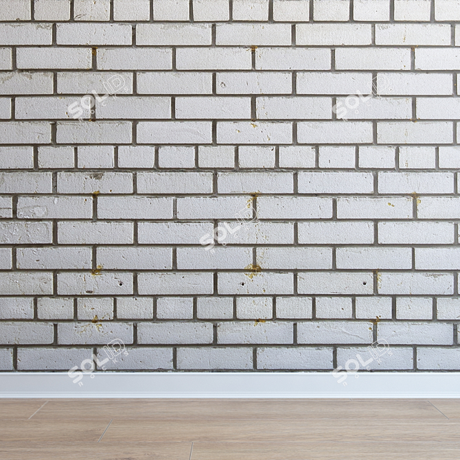  Seamless Brickwork for Interiors & Exteriors 3D model image 1