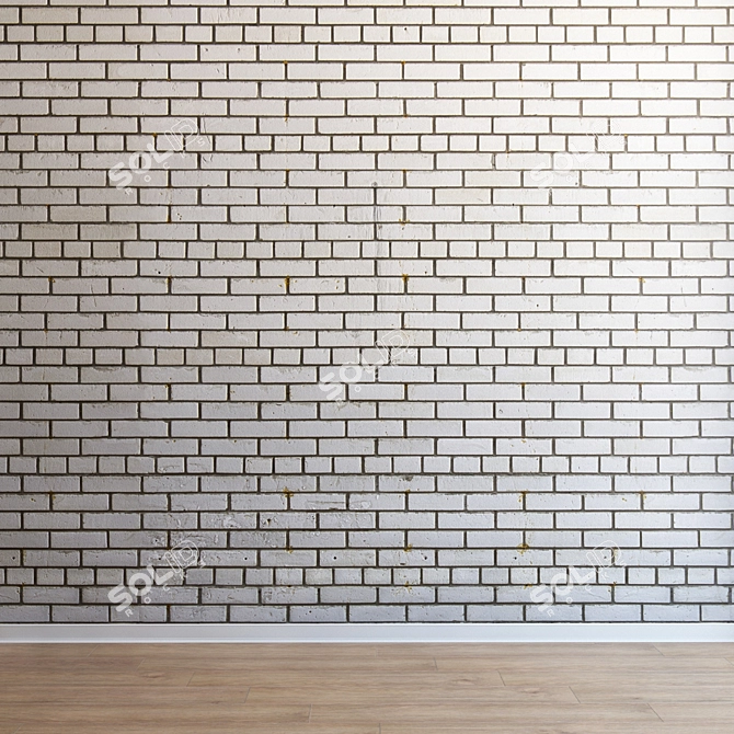  Seamless Brickwork for Interiors & Exteriors 3D model image 3