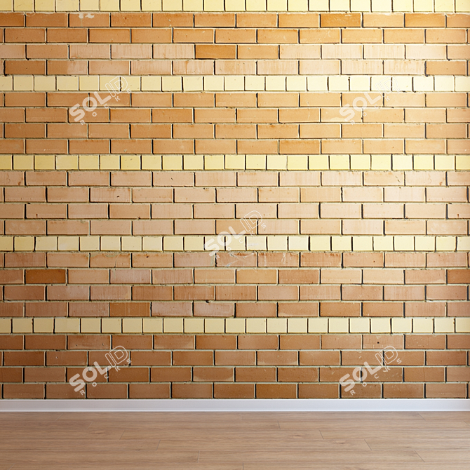 Seamless Brickwork: Ultra HD Quality 3D model image 3