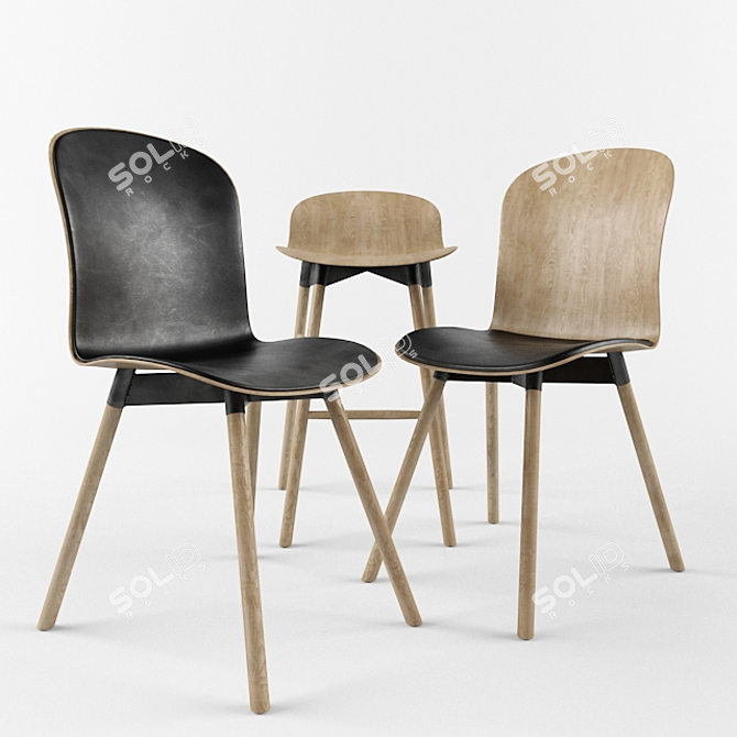  Nordic Comfort Modular Seating 3D model image 1