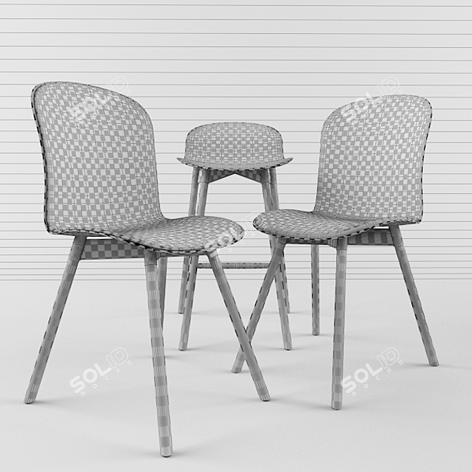  Nordic Comfort Modular Seating 3D model image 2