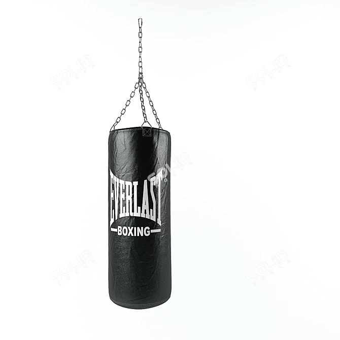 All-in-One Tourniquet with Bars & Punching Bag 3D model image 2