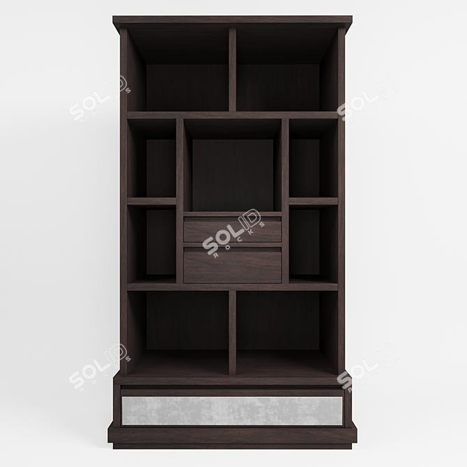 Modern Marcus Wardrobe - Stylish and Spacious 3D model image 2
