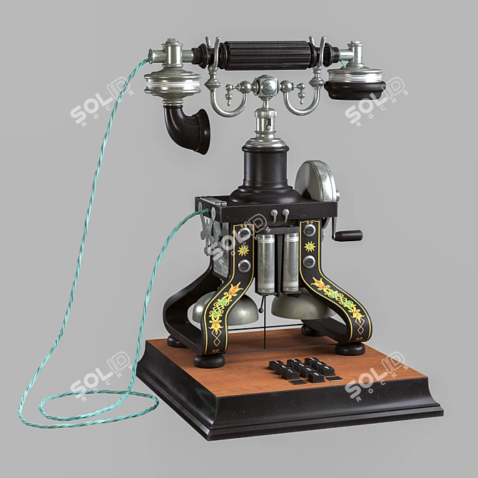 Title: Imperial Vintage Telephone 3D model image 1