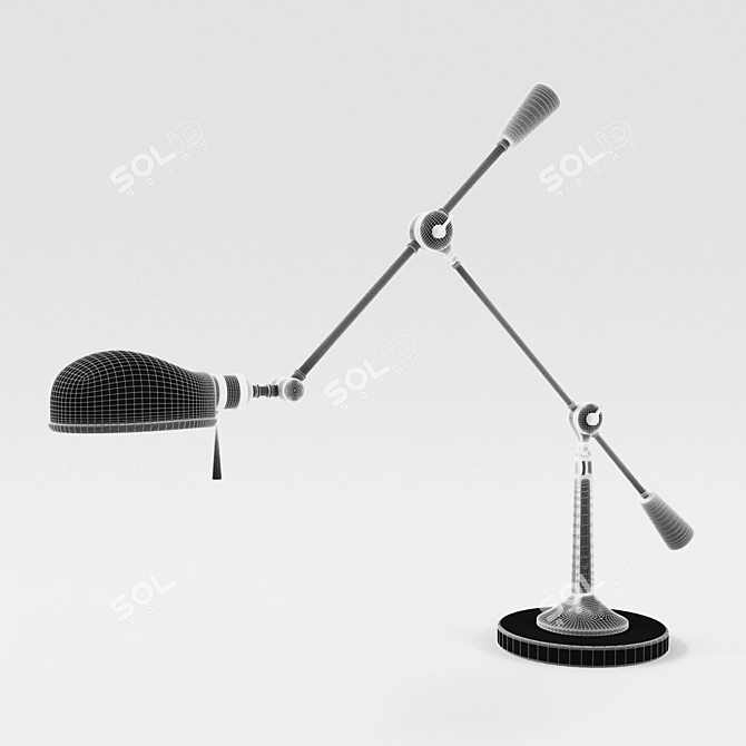 Flexible Arm Desk Lamp 3D model image 3