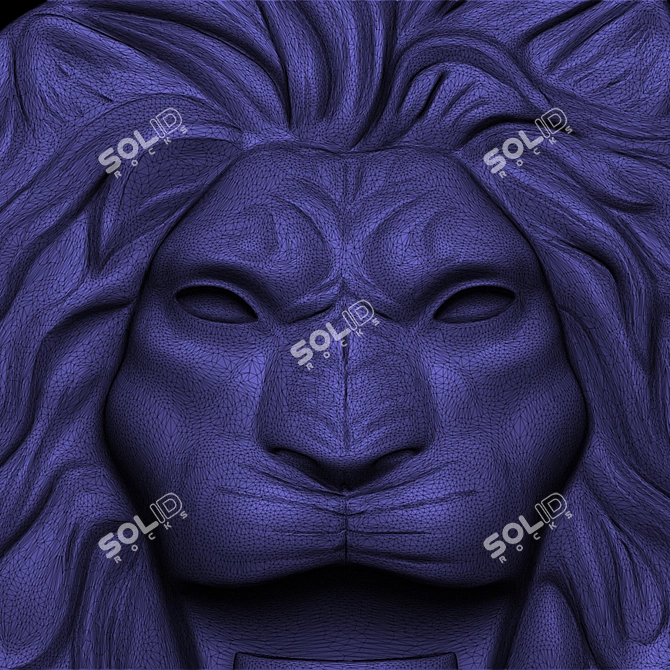 Leo Face - V-Ray Rendered 3D Model 3D model image 3