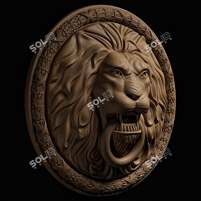 Leo Face - V-Ray Rendered 3D Model 3D model image 4