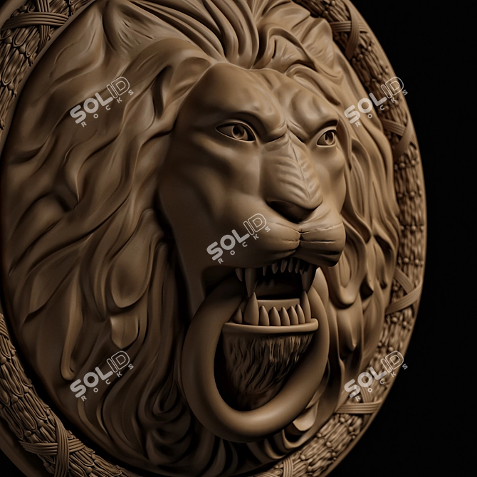 Leo Face - V-Ray Rendered 3D Model 3D model image 5