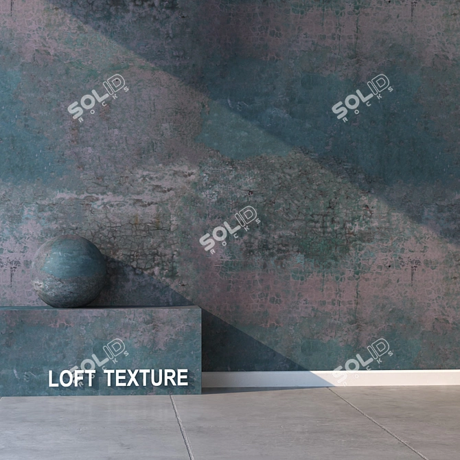 Seamless Plaster Texture 3D model image 2