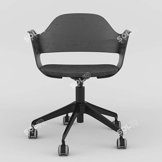 Fjallberget Chair: Stylish and Comfortable 3D model image 2