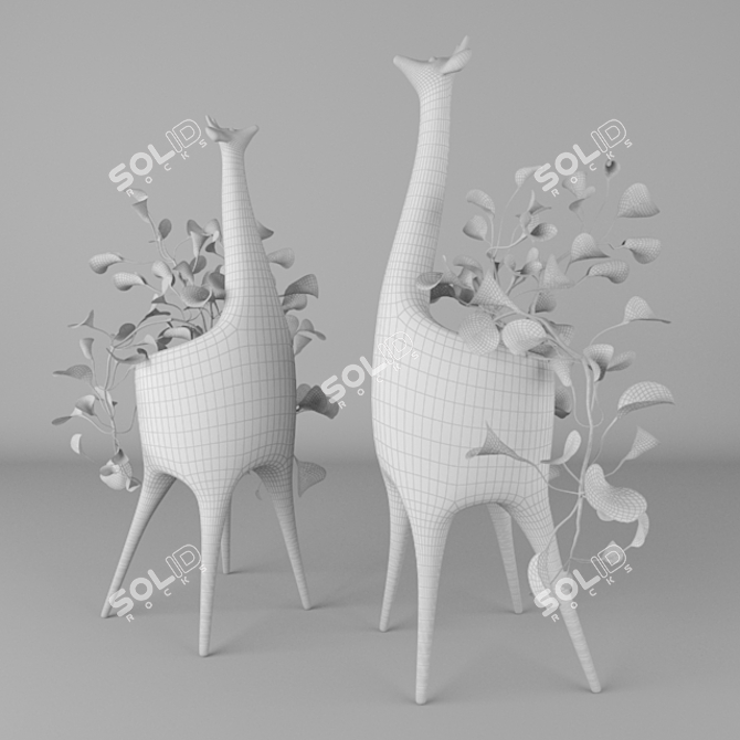 Lush 3D Plants - High-Quality Tree Models 3D model image 2