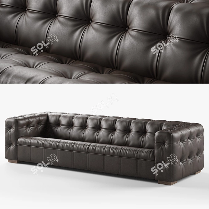 Luxurious de Sede RH-306 Sofa 3D model image 1