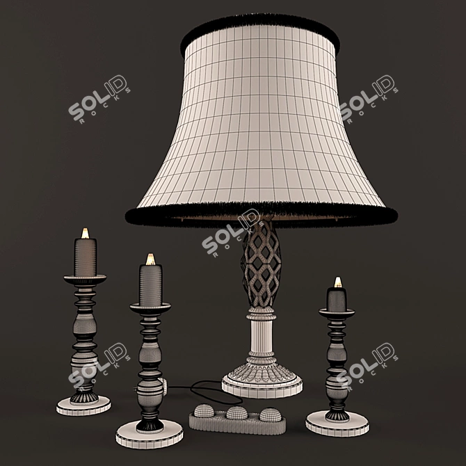 3dsmax - Vray Lighting Set 3D model image 3