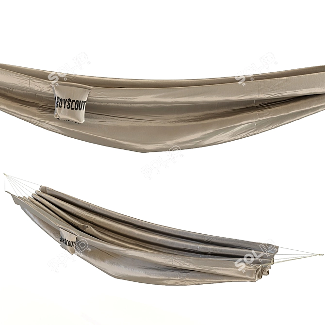 Scout's Hammock: Adventure Awaits! 3D model image 1