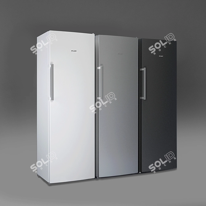 ATLANT M-7606-N Advance Freezer 3D model image 2