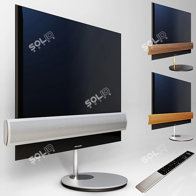 BeoVision Eclipse: 4K HDR OLED TV with Immersive Sound 3D model image 1