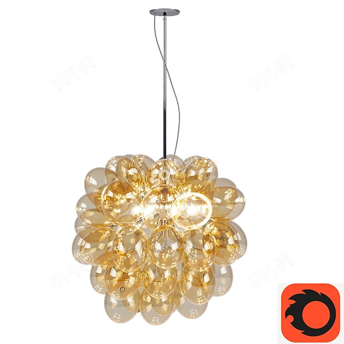 Maytoni Balbo Modern Pendant Light 3D model image 2